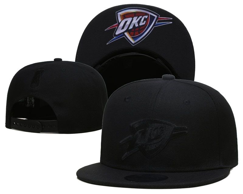 2023 NBA Oklahoma City Thunder Hat TX 20230508->nba hats->Sports Caps